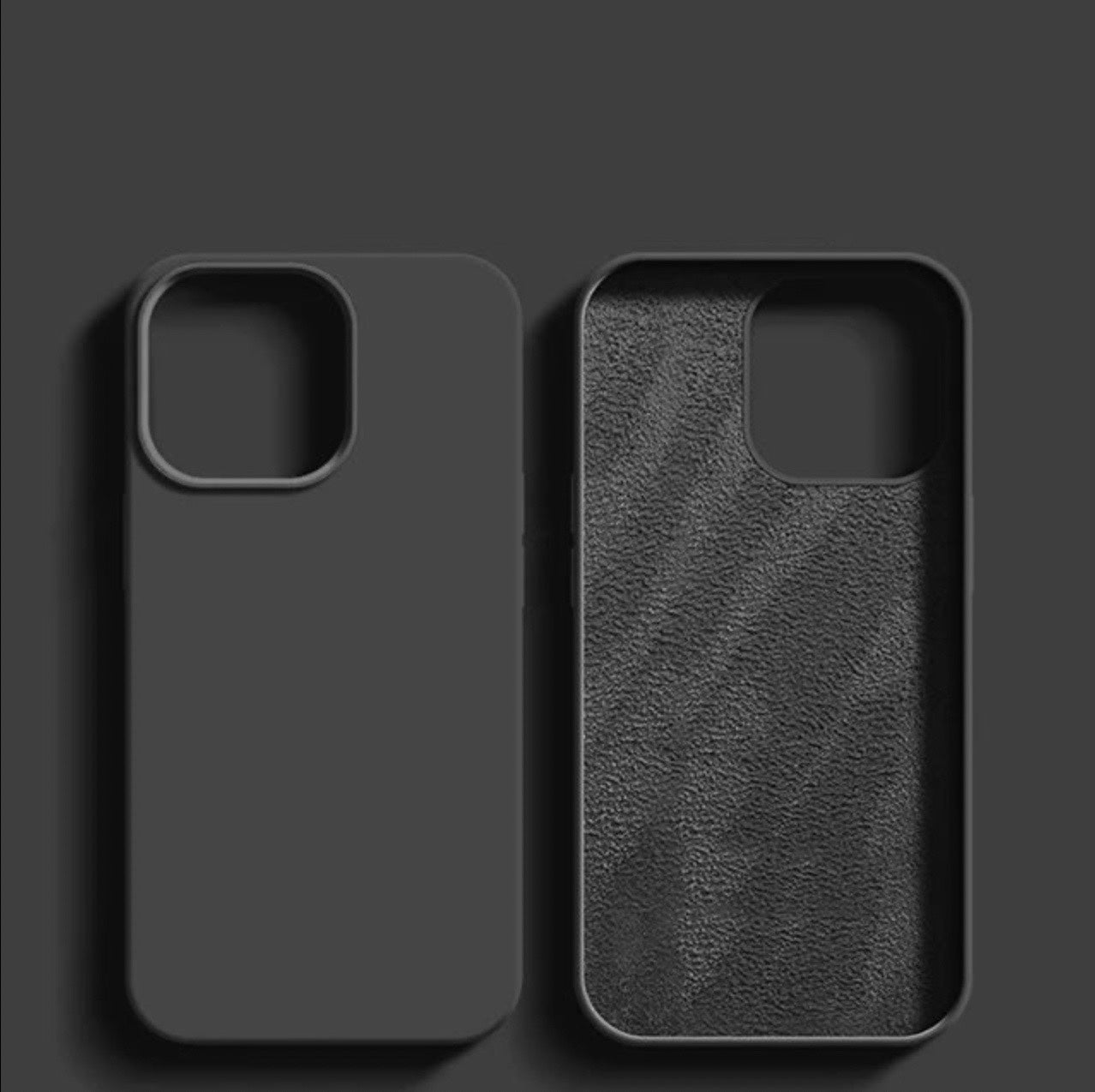 DARK - silicone case black